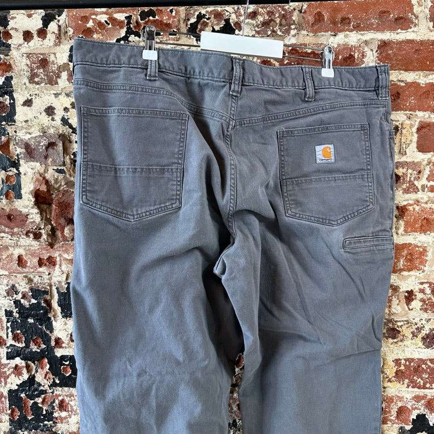 Carhartt Mens 44x32 Gray Pants
