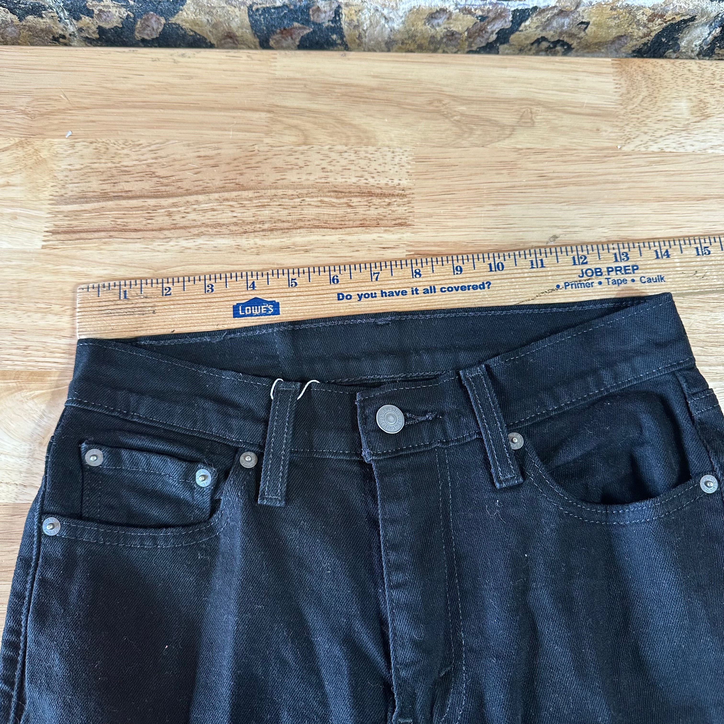 Levis Mens 511 Black Jeans 29x32 Slim Fit Modern Denim Levi's