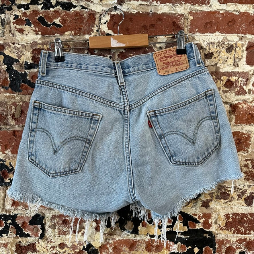 Levi's Cut off Jean Shorts Womens 34