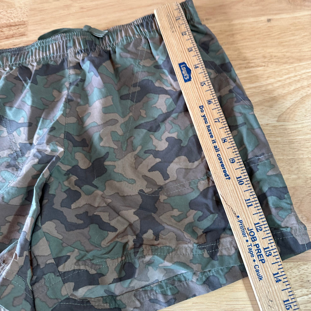Columbia Camo Small Printed Bay Drawstring w/Pockets Womens Shorts casual