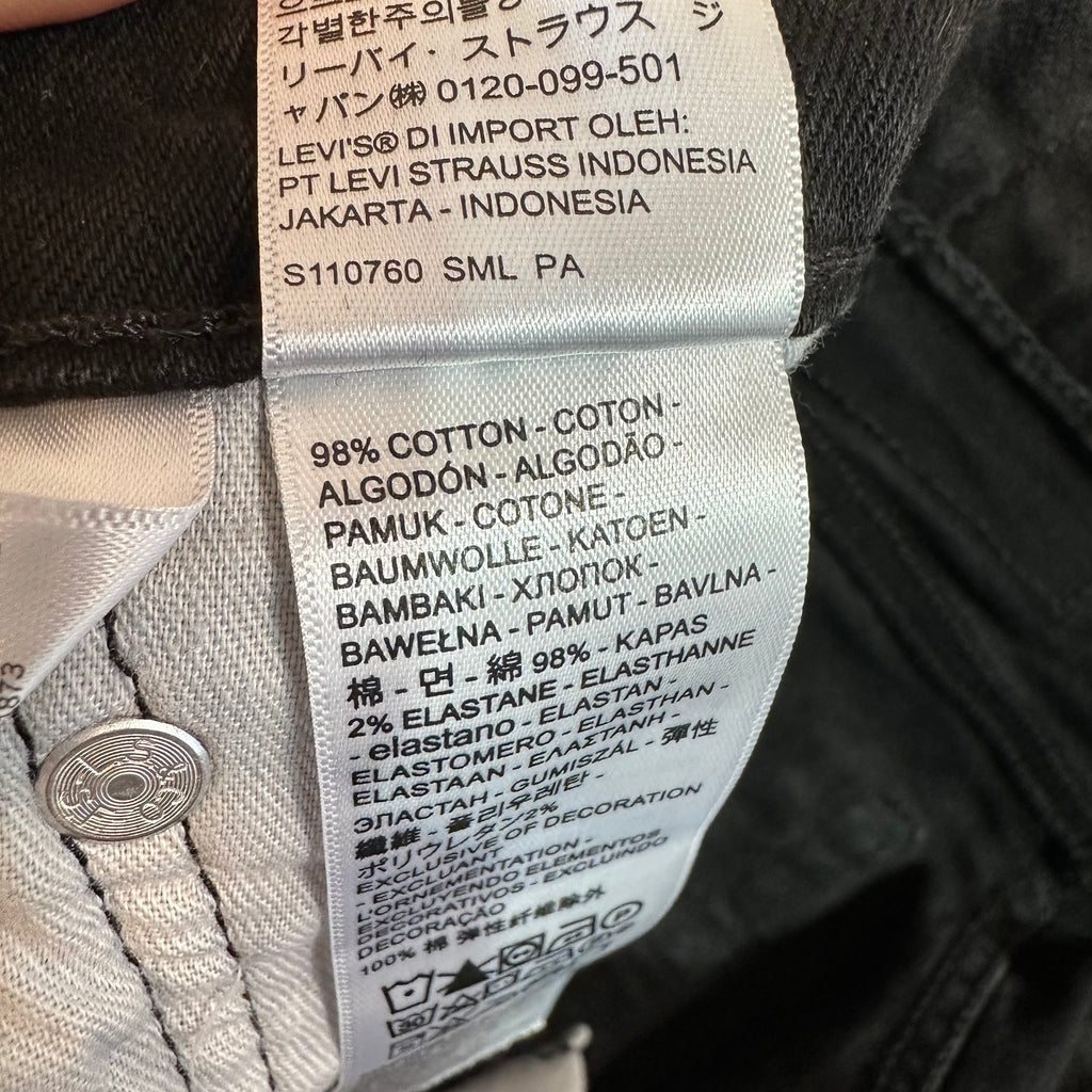 Levis Mens 511 Black Jeans 29x32 Slim Fit Modern Denim Levi's