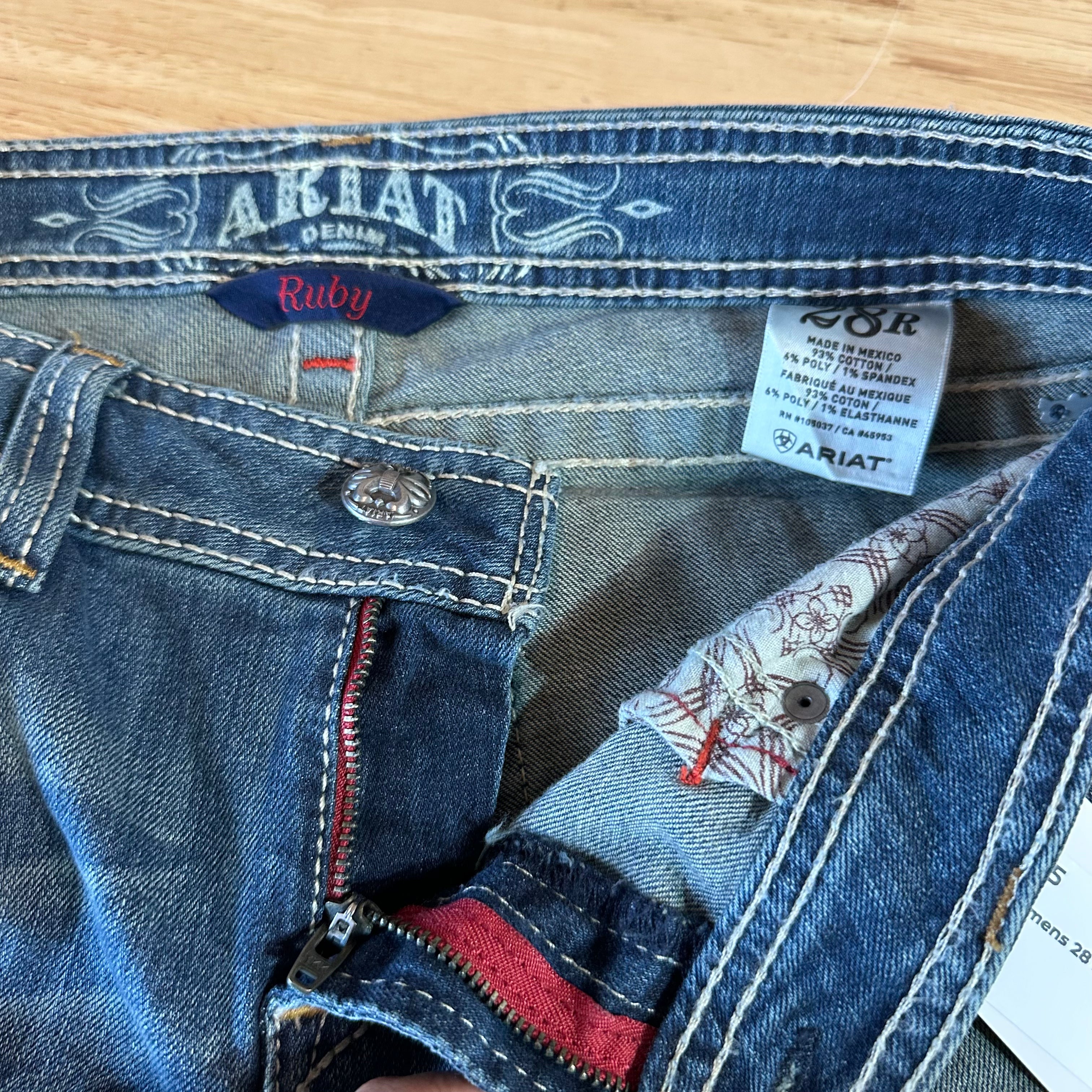 Ariat Womens 28 Ruby Jeans