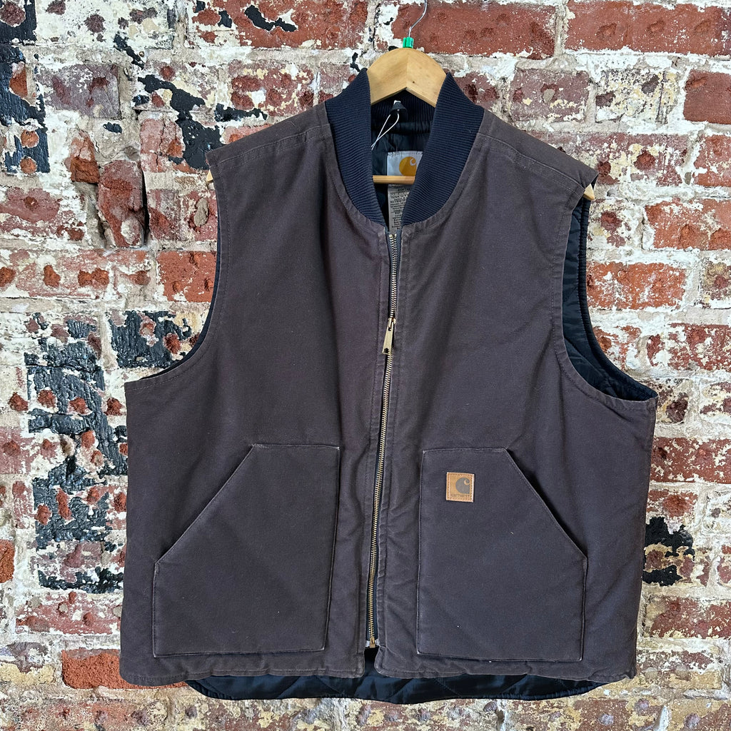 Carhartt V02 Dark Brown Vest Men's XL