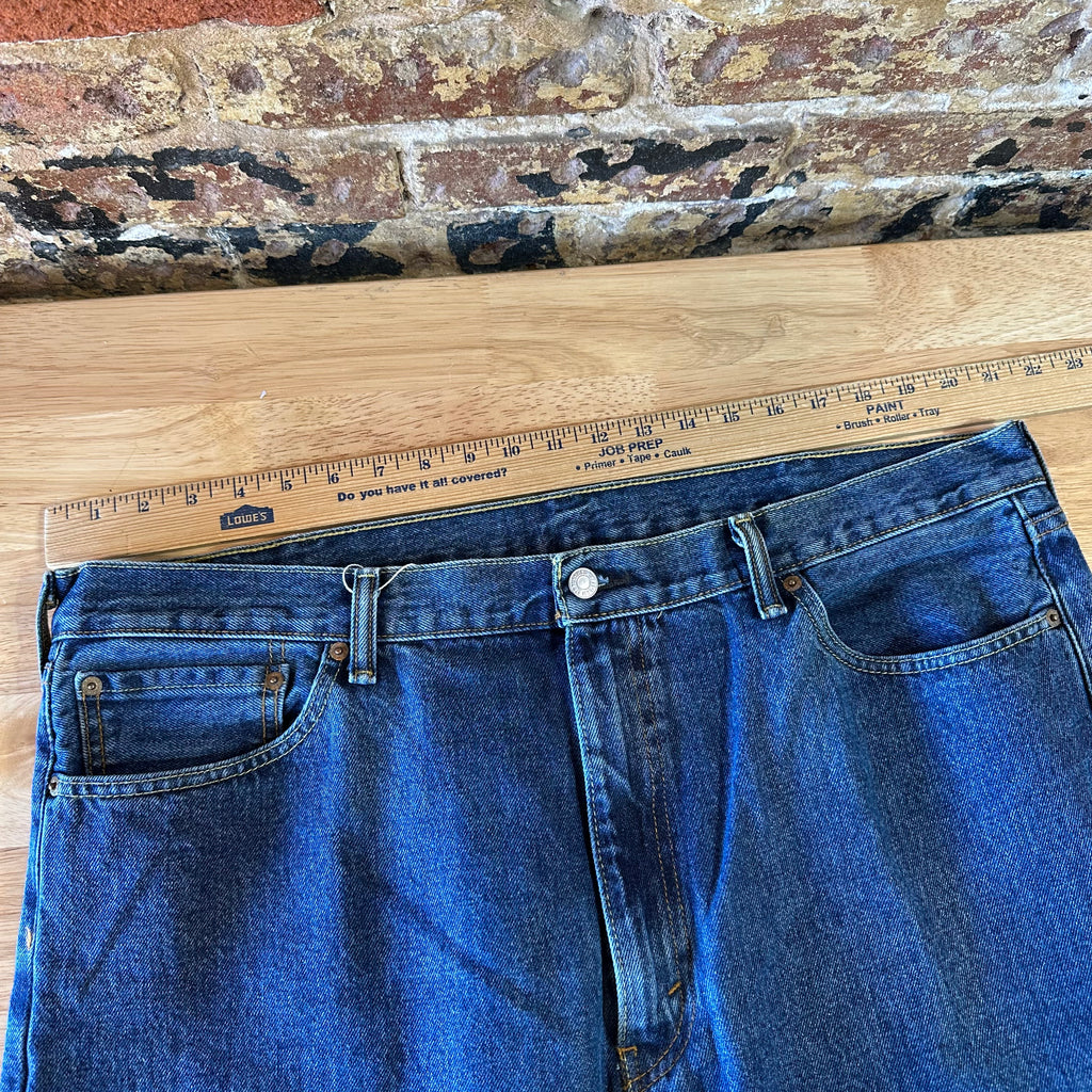 Levis 505 Mens 42x30 Blue Jeans