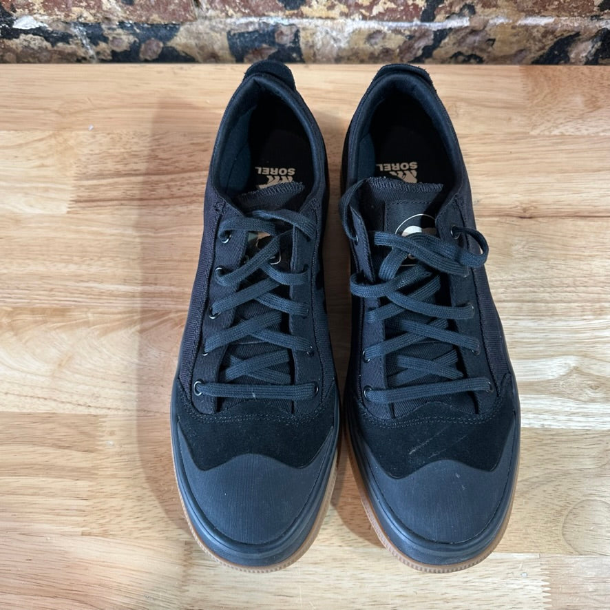 Soreal Mens 11.5 Black Sneakers