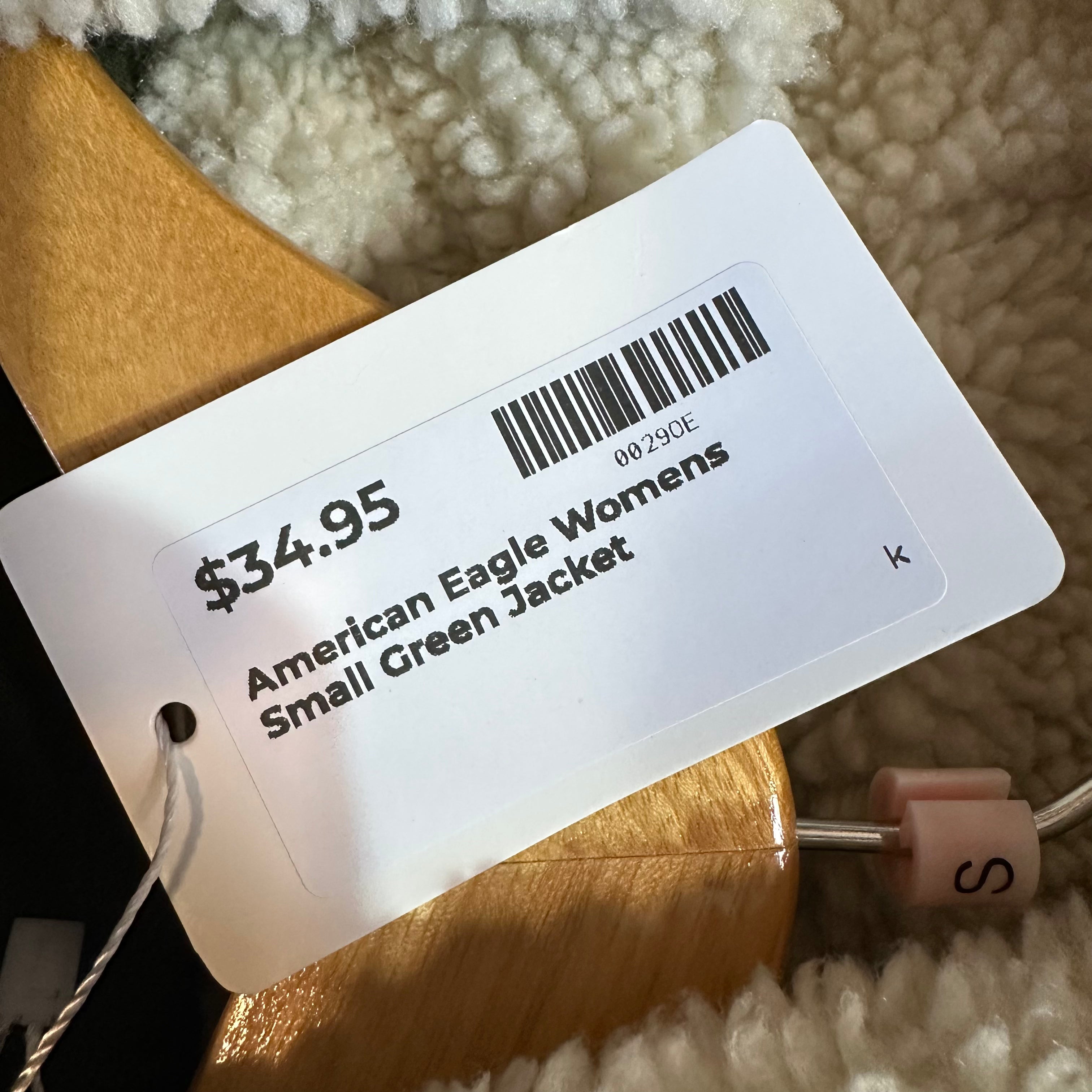 American Eagle Womens Small Green Jacket