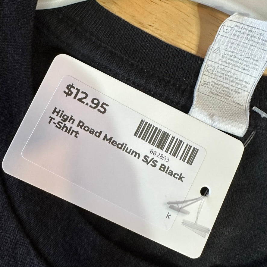High Road Medium S/S Black T-Shirt