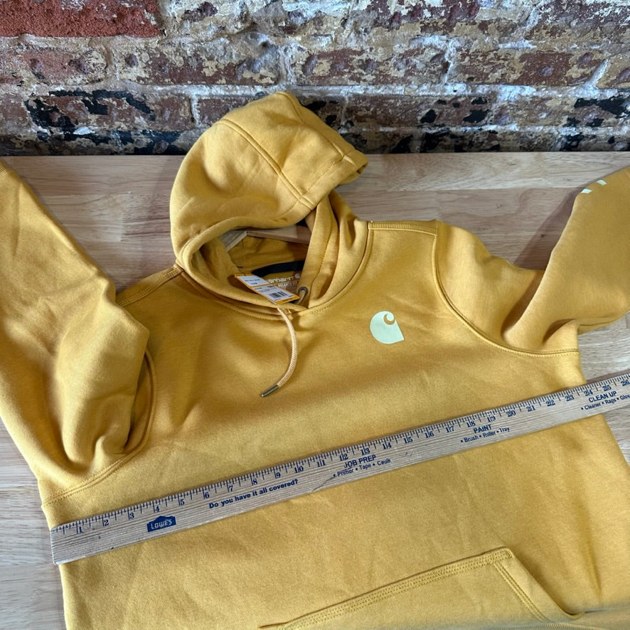 Carhartt Womens XL Yellow Hoodie NEW