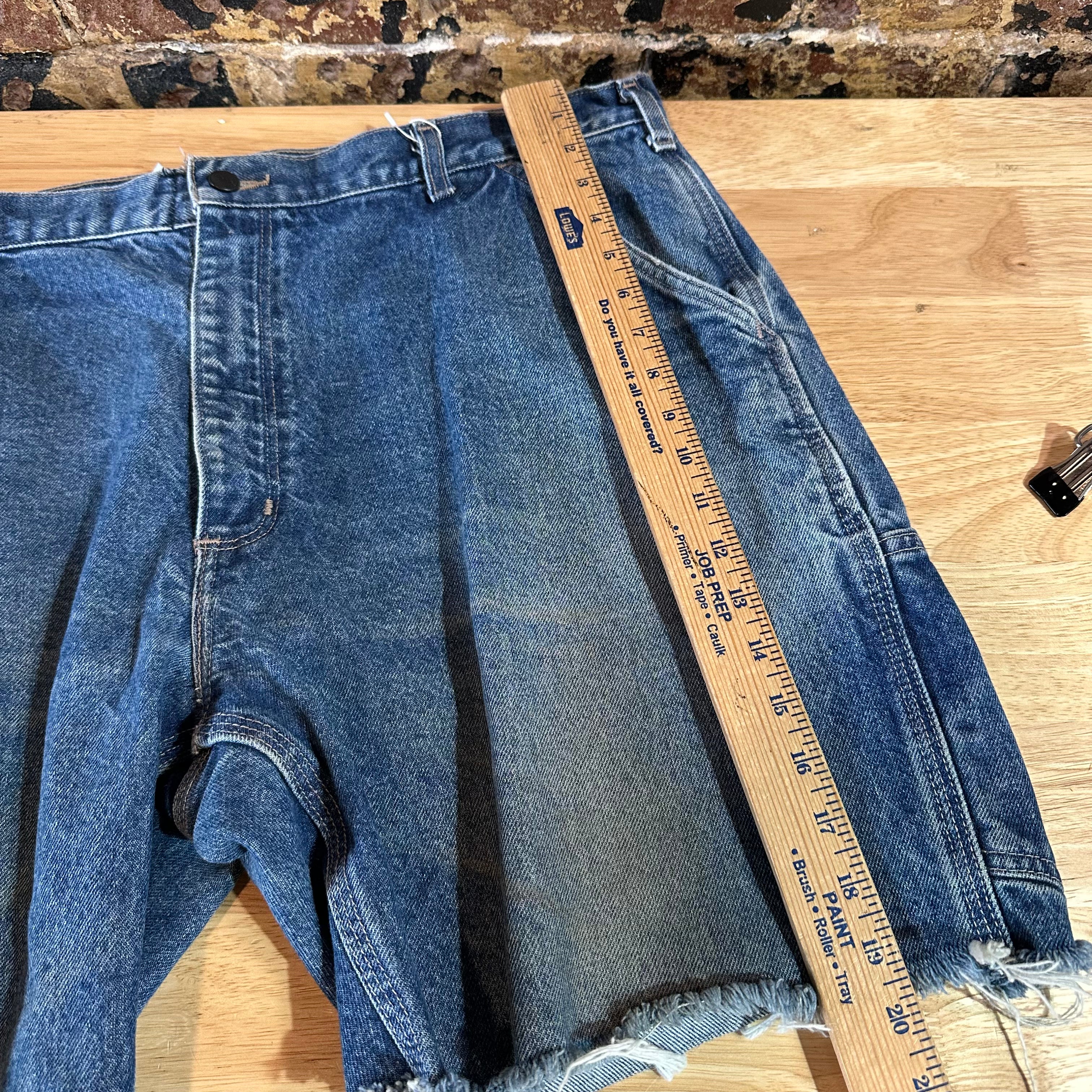 Carhartt Cut Off Jean Shorts Mens 40