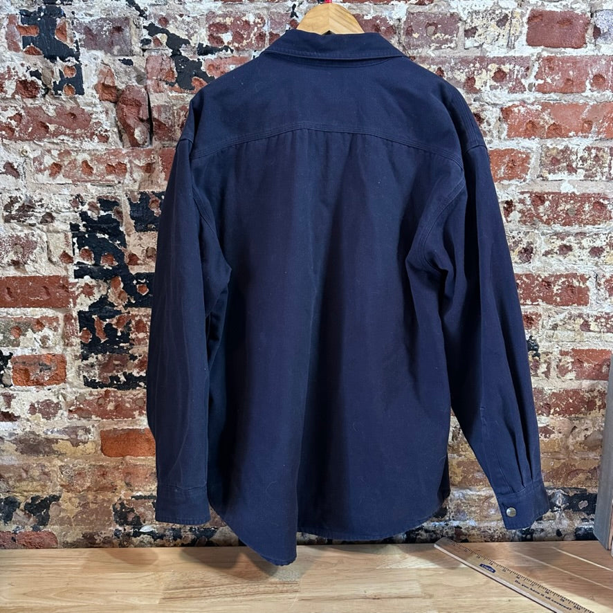 Carhartt S96 Mens Large Blue Shacket