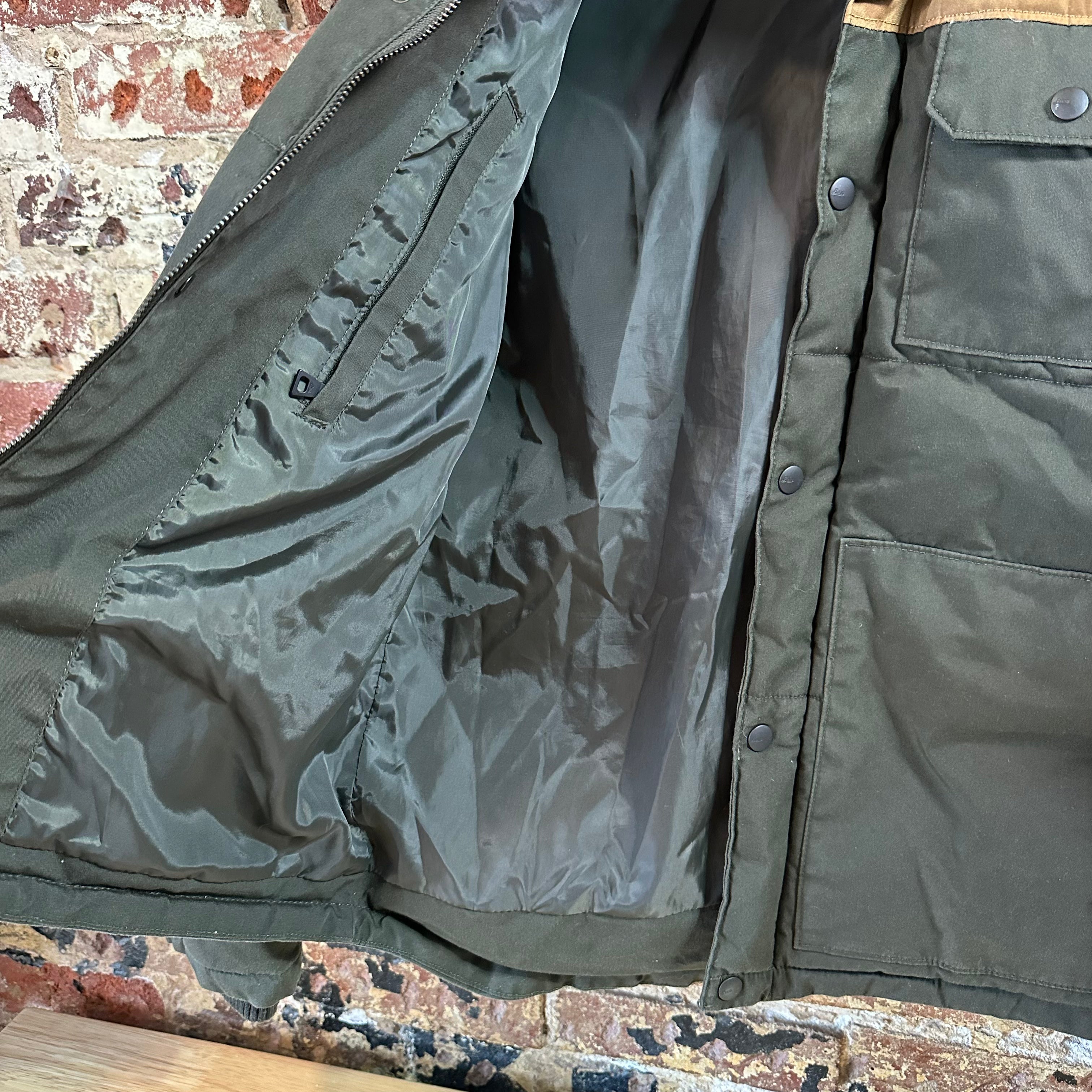 GH Bass Mens Small Green Jacket