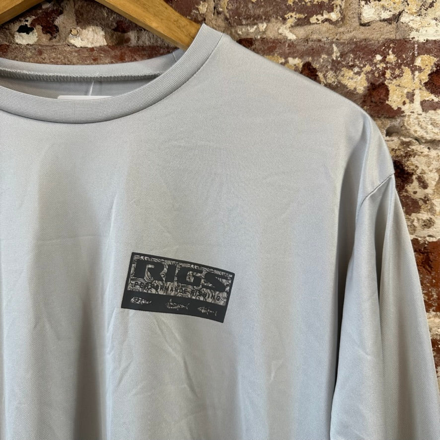 Rigs Large Gray L/S Sun Shirt