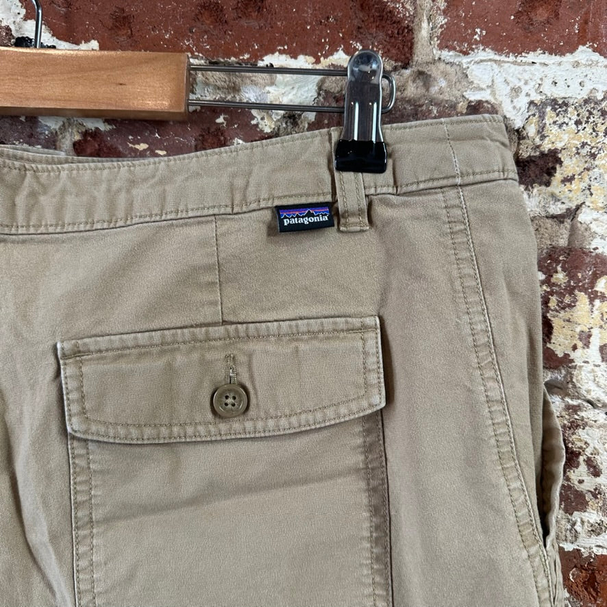 Patagonia Womens 12 Tan Shorts