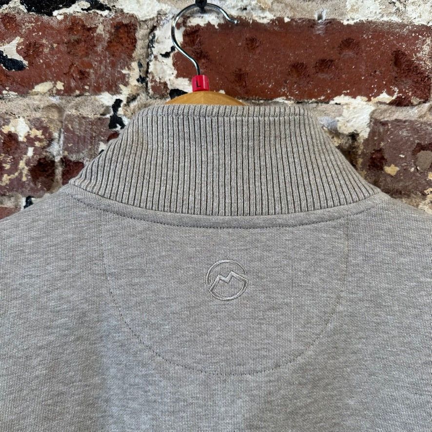 Magellan 1/4 snap Sweatshirt Pullover Tan Campfire Mens Large