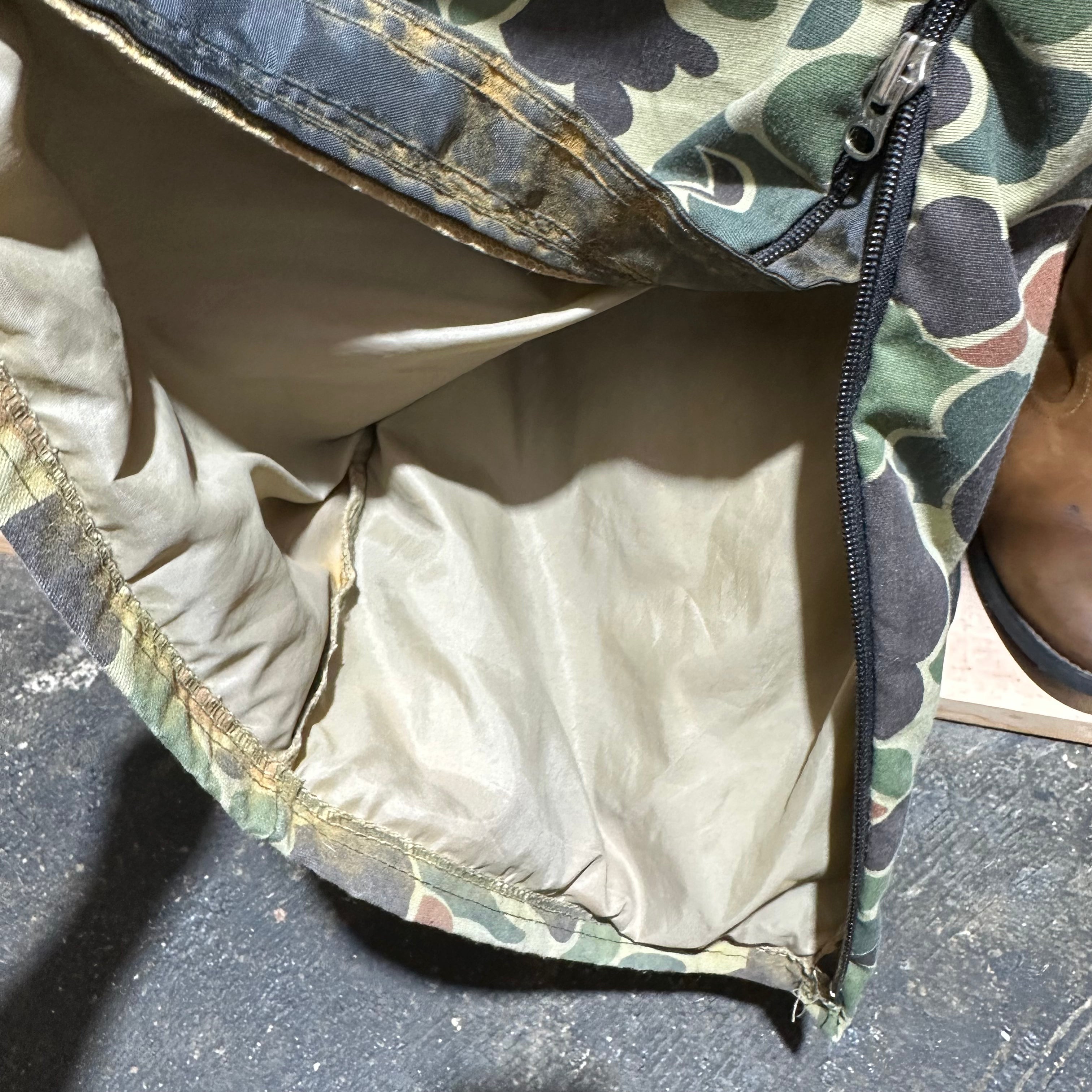 VTG Walls Mens Large Tall Camo Coveralls