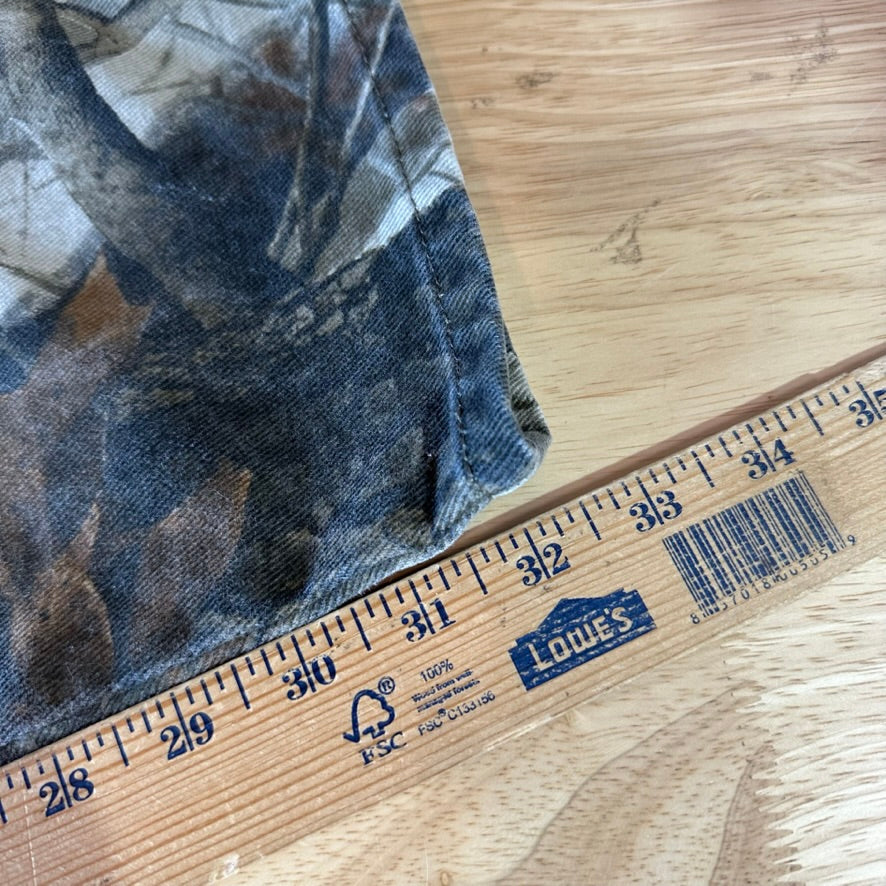 Wrangler Pro Gear Cargo Pants Camo Realtree Camouflage 38x34"