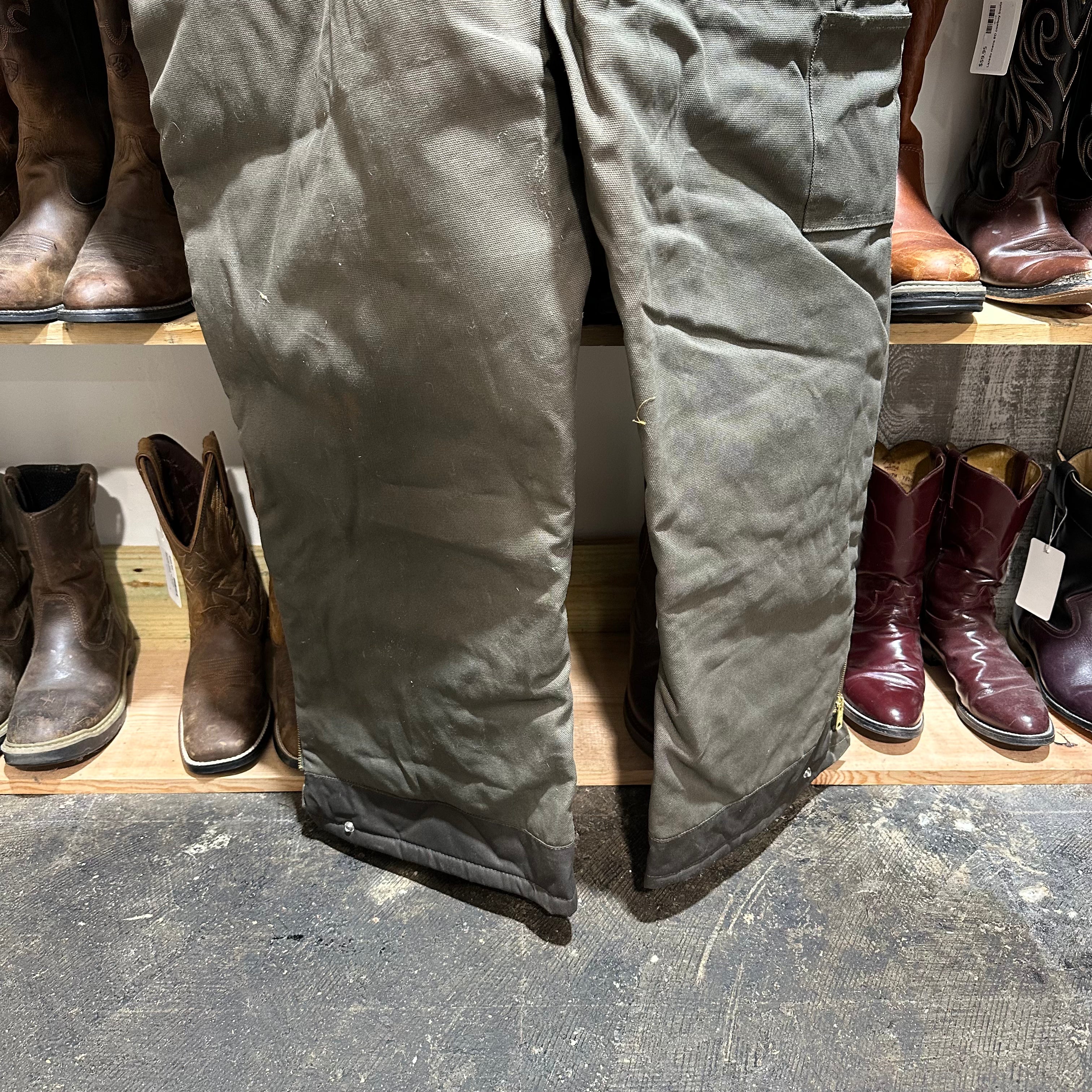 Dickies Mens 3XL Brown Bibs