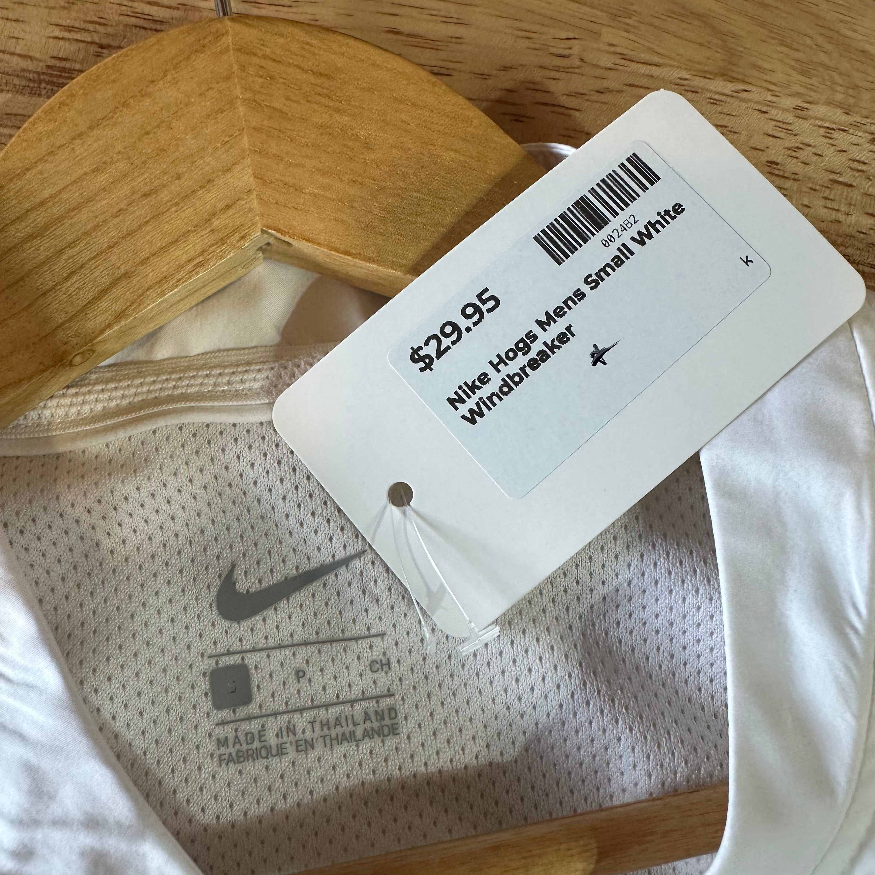 Nike Arkansas Razorbacks 1/4 Zip Sideline Pullover Jacket Mens Small White