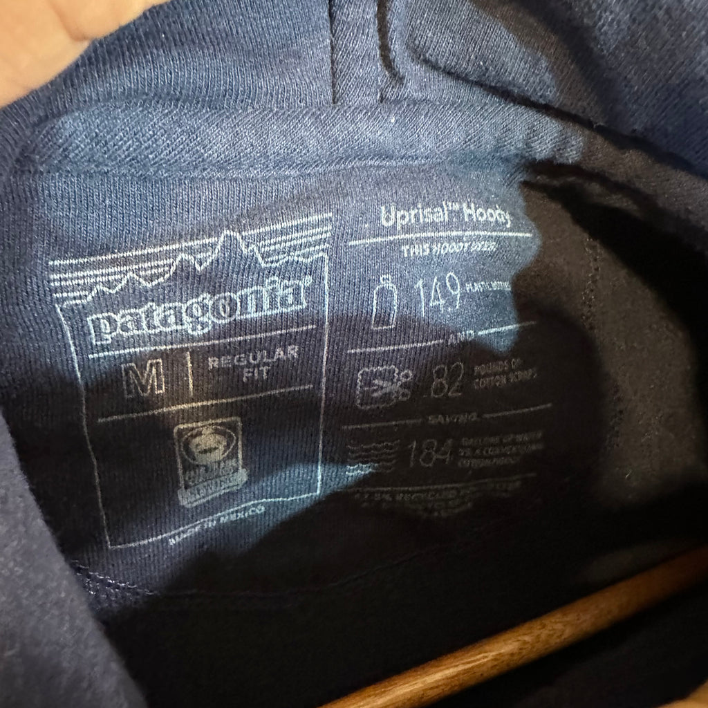 Patagonia Mens Medium Blue Hoodie