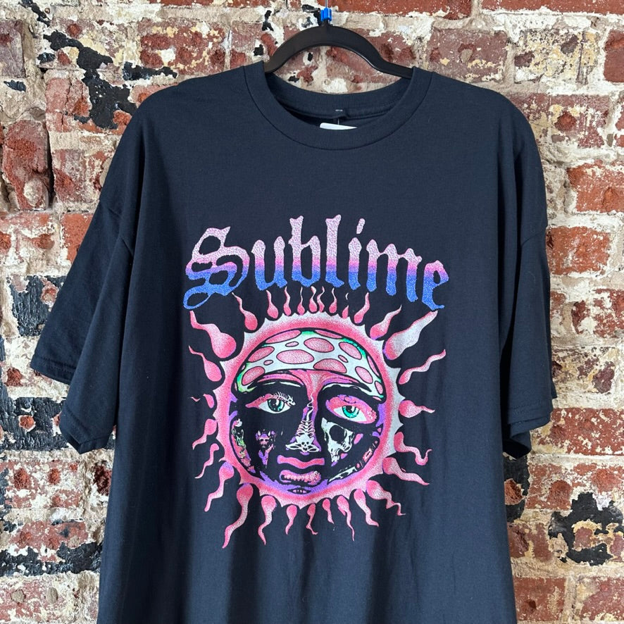 Sublime Men's 2XL S/S Black T-Shirt NEW