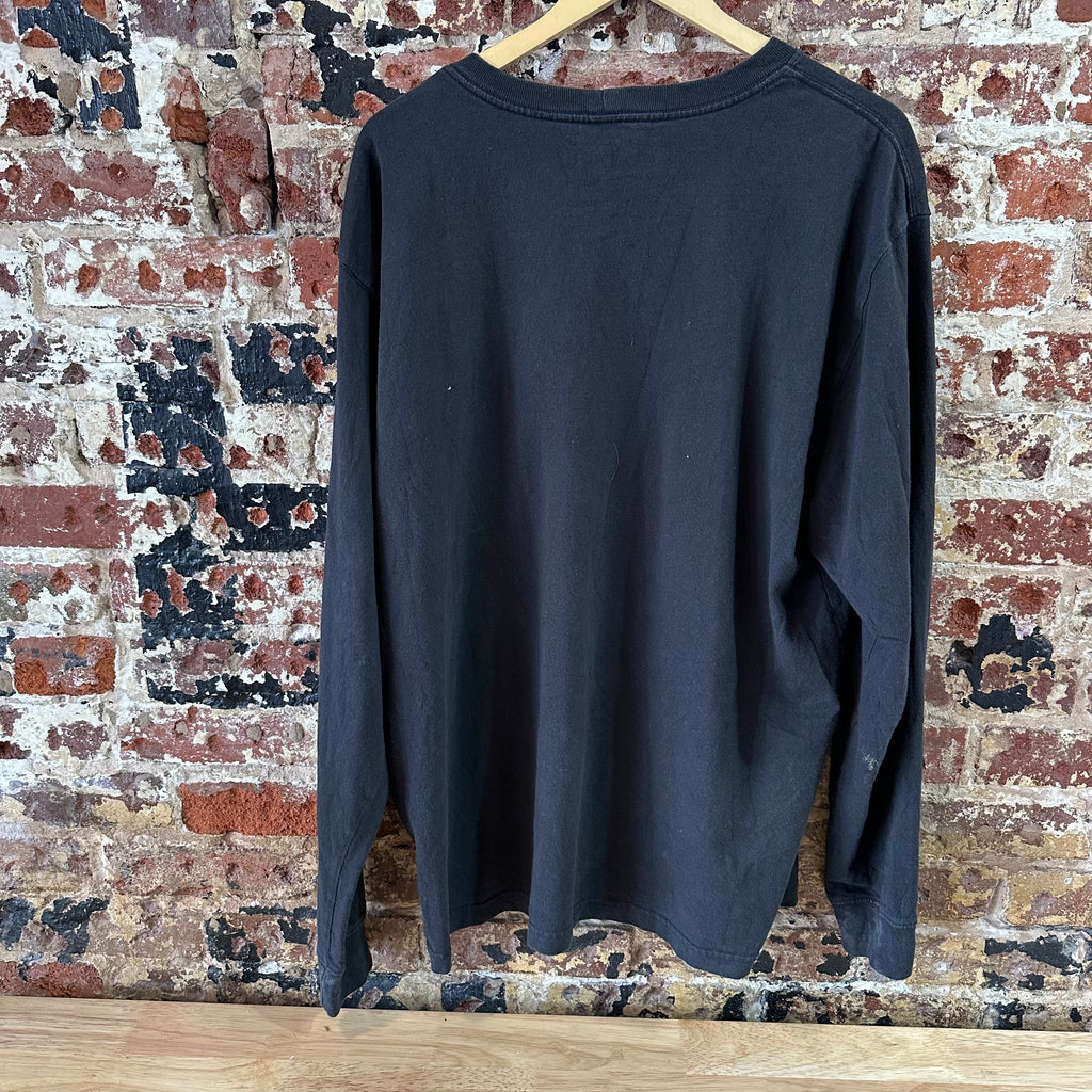 Carhartt Men's XL Loose Fit Long Sleeve T Shirt Black