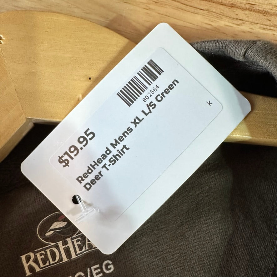 RedHead Men's XL L/S Deer T-Shirt