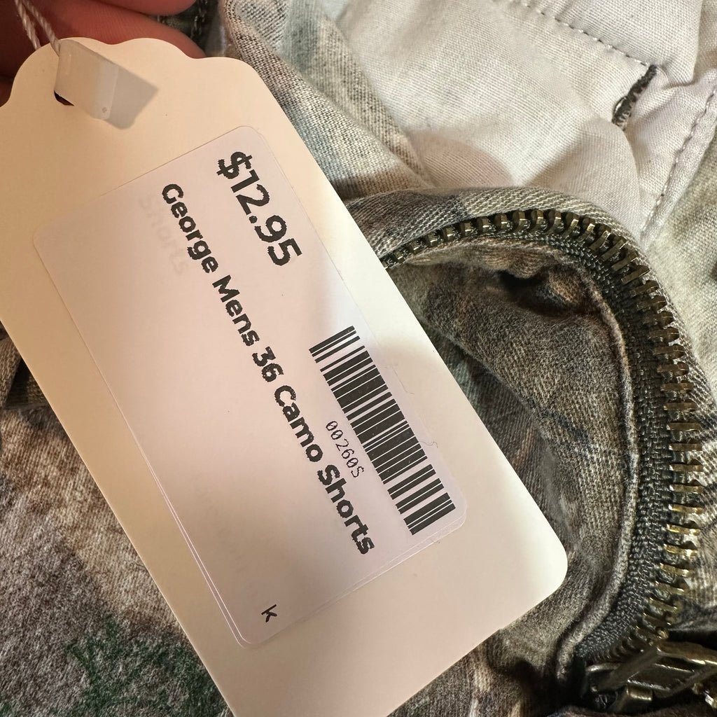 George Mens 36 Camo Shorts