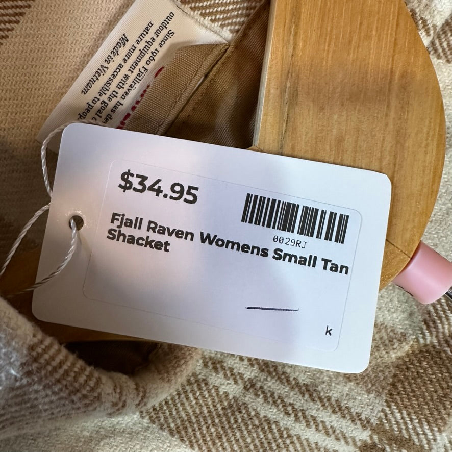 FJall Raven Flannel Shacket Shirt Womens Small