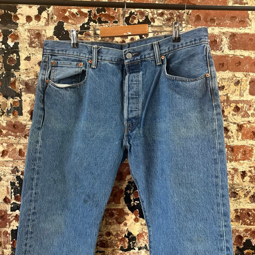 Levi's 501 Mens 38x30 Blue Jeans