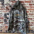 Red Head Outdoor Camo Deer Skull Hunting Pullover Hoodie Jacket Men’s Size 3XL
