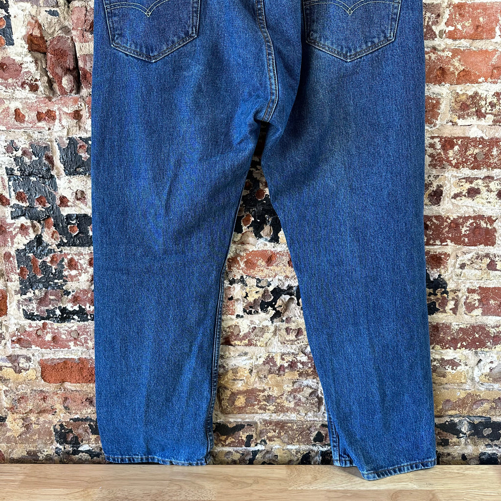 Levis 505 Mens 42x30 Blue Jeans