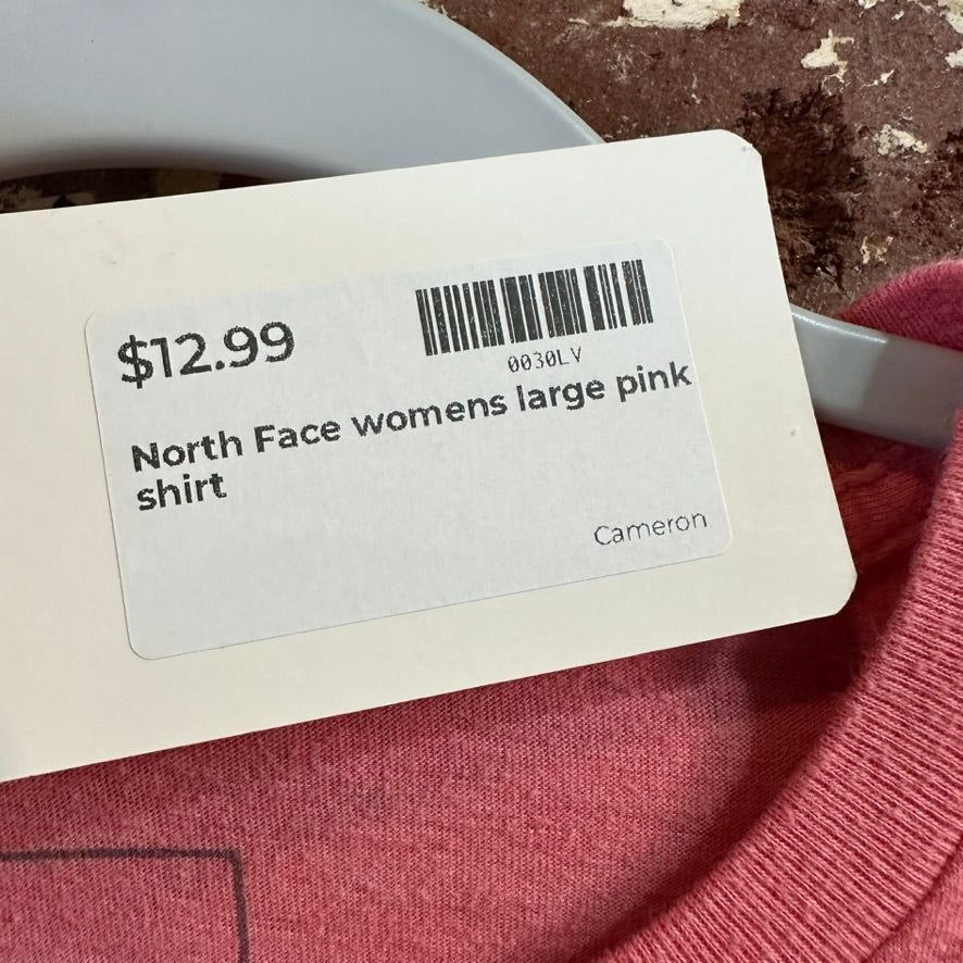 The North Face Womens Large Pink S/S T-Shirt