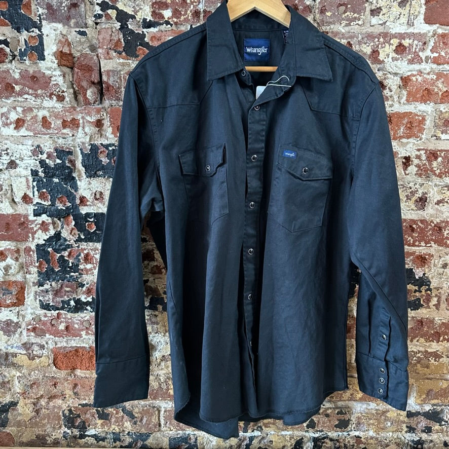 Wrangler Mens XL L/S Button Up