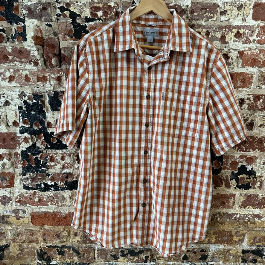 Carhartt Mens Large Button Up Shirt
