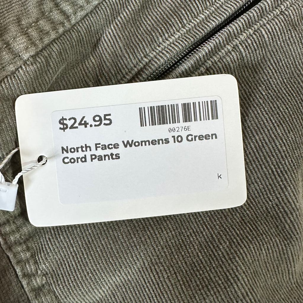 North Face Womens 10 Corduroy Pants