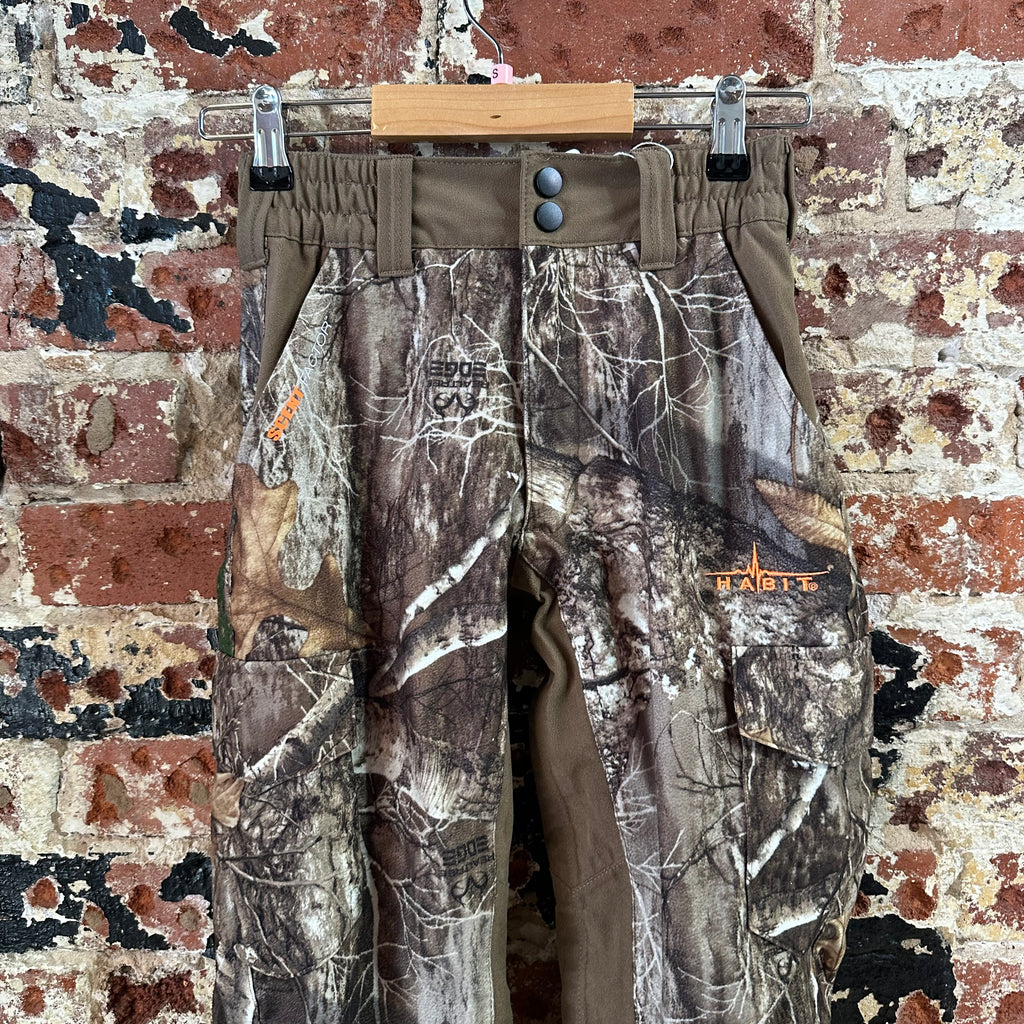 Habit Fleece Camo Pants Youth Small