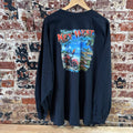 Harley Davidson Men's 3XL Long Sleeve Black T-Shirt NEW