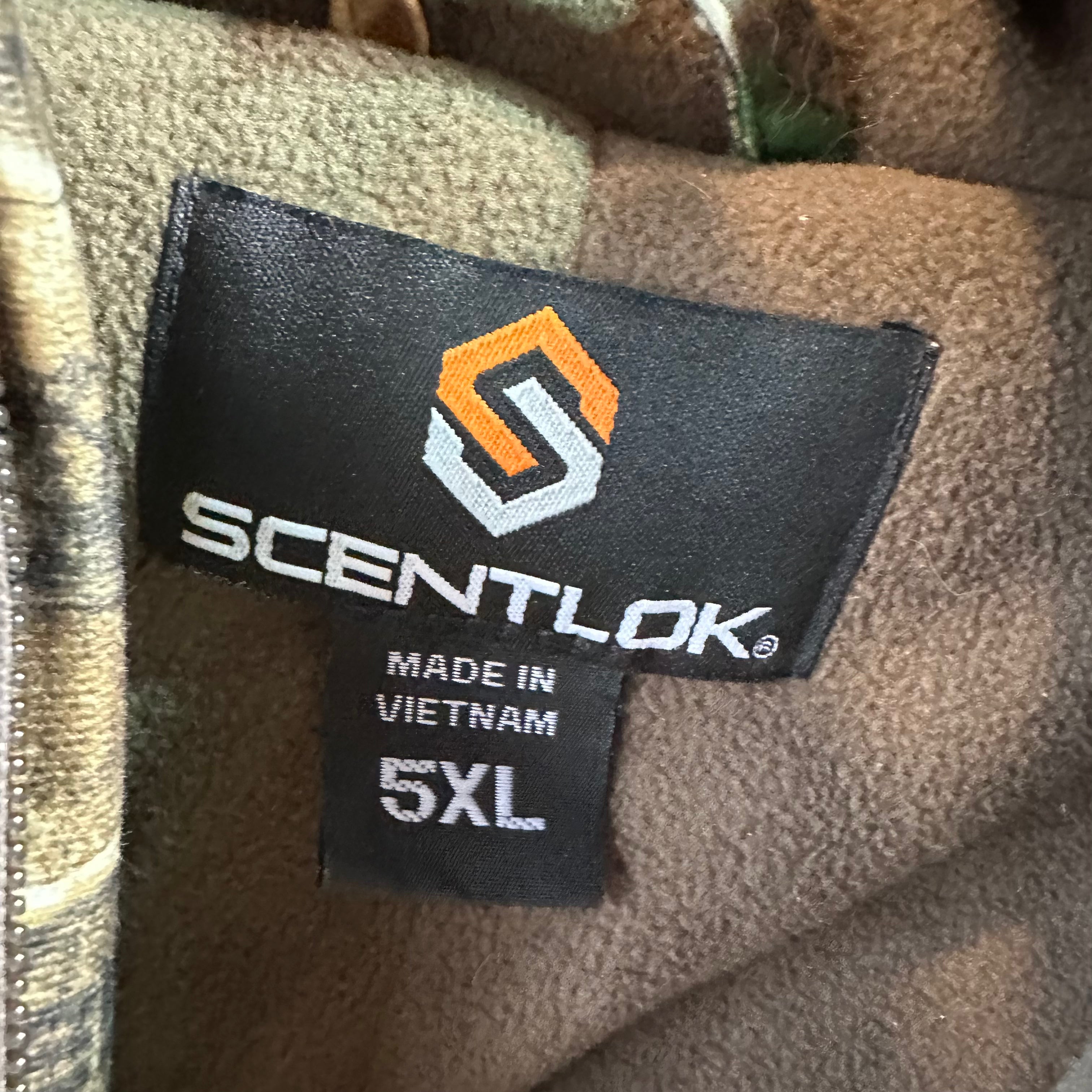 ScentLok Men's 5XL Camo Jacket NEW