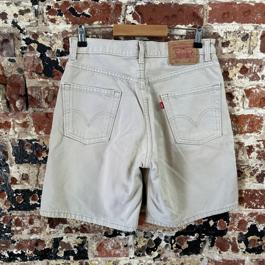 Levi's 550 Tan Shorts Mens 30