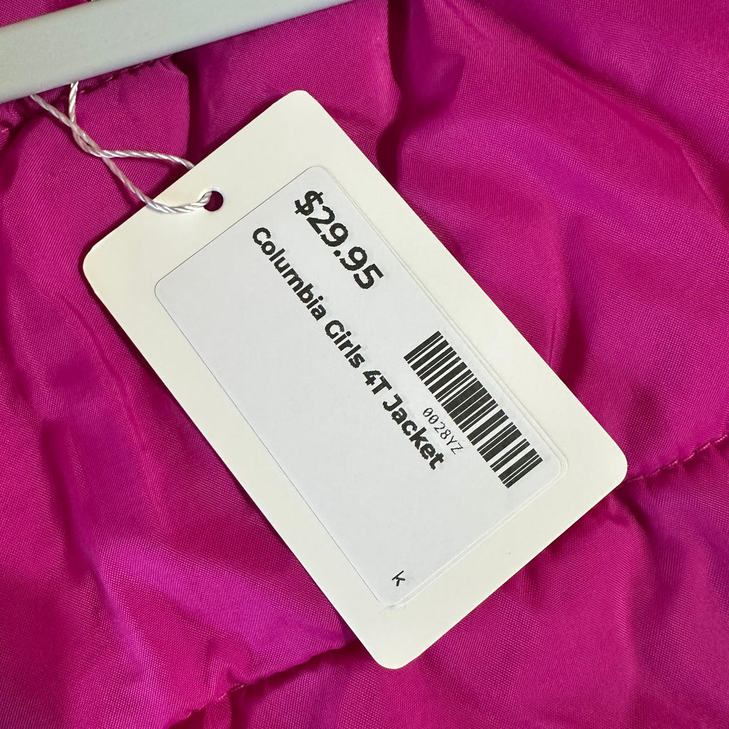 Columbia Purple Pink Jacket Girls 4T