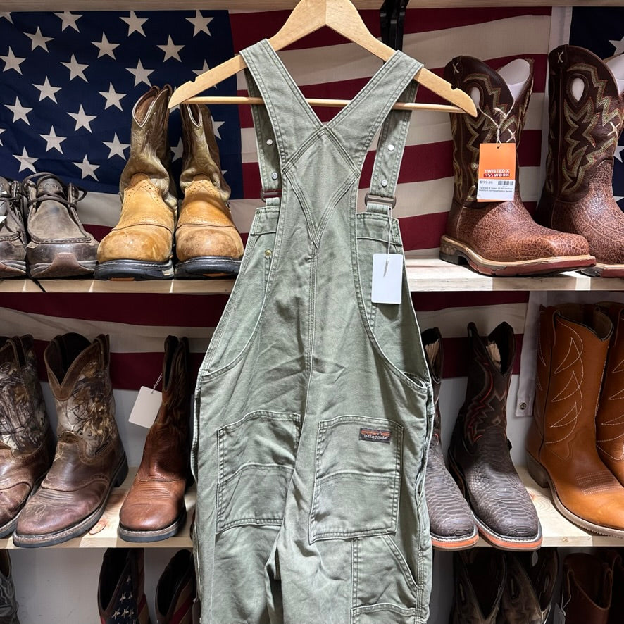 Patagonia Womens Small Green Overalls