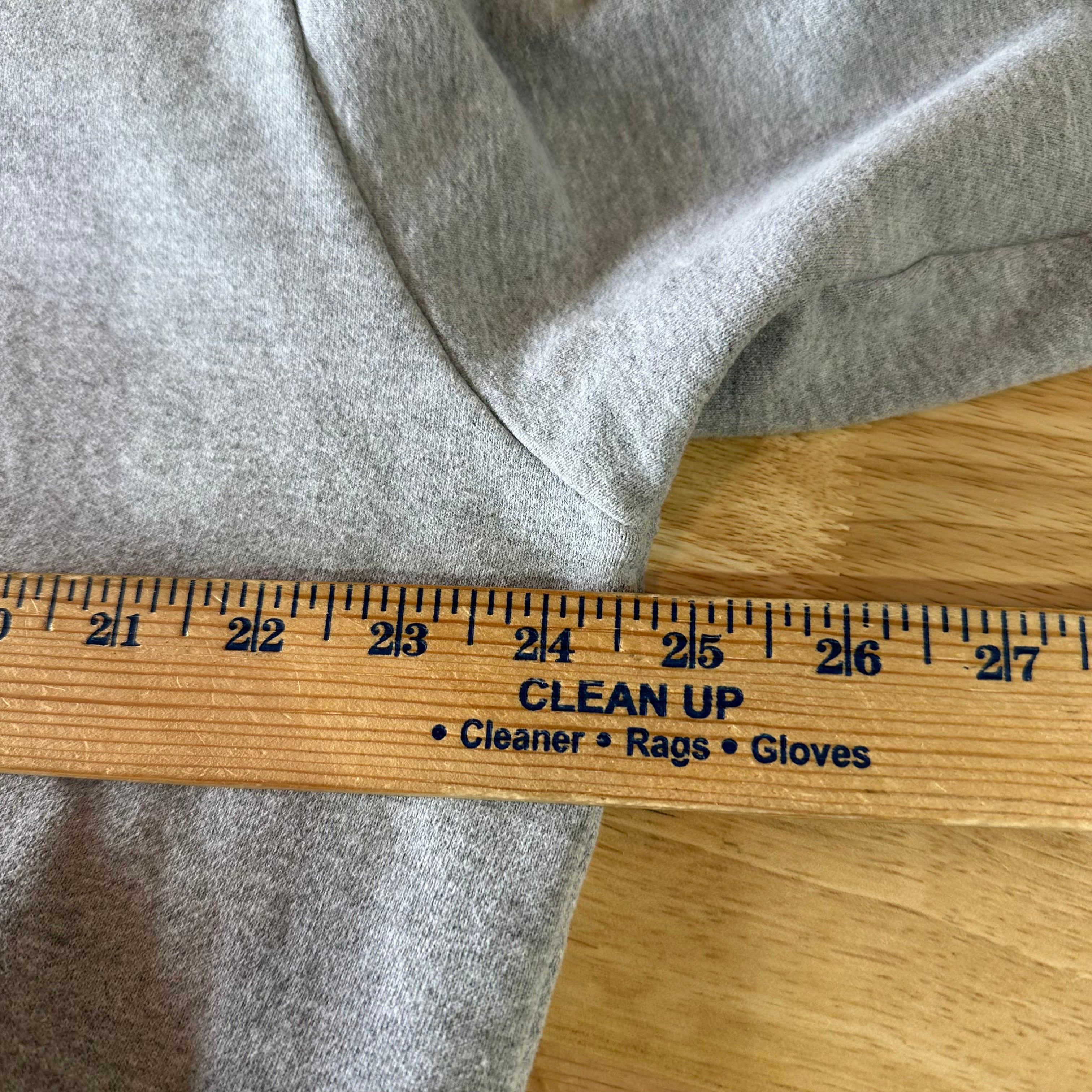 The North Face Men's XL Gray w/ White Logo Hoodie