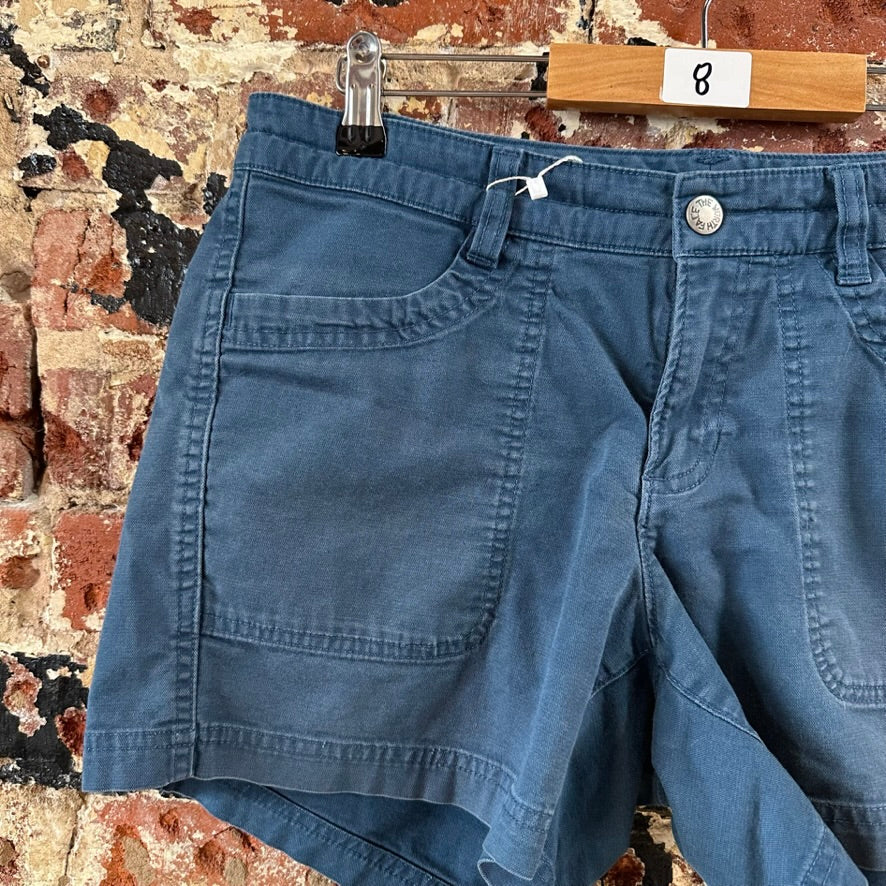North Face Women's 6 Blue Shorts