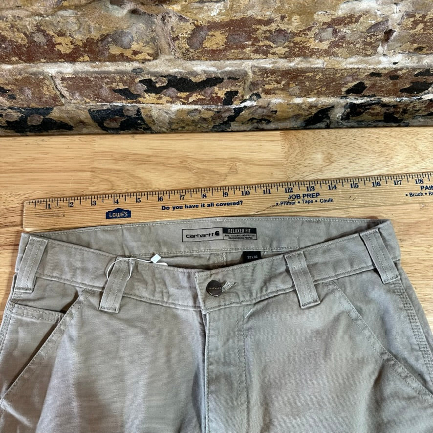 Carhartt Relaxed Fit Rugged Flex Pants Mens 32x30 Tan Workwear