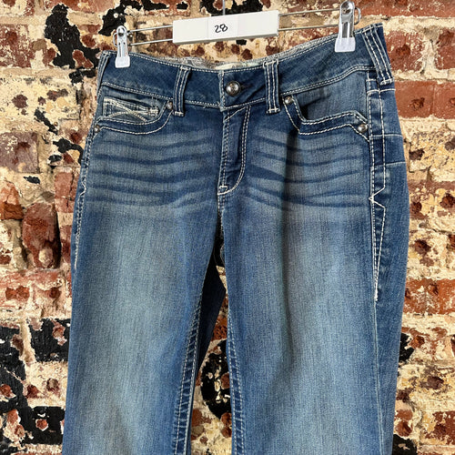 Ariat Womens 28 Straight Jeans