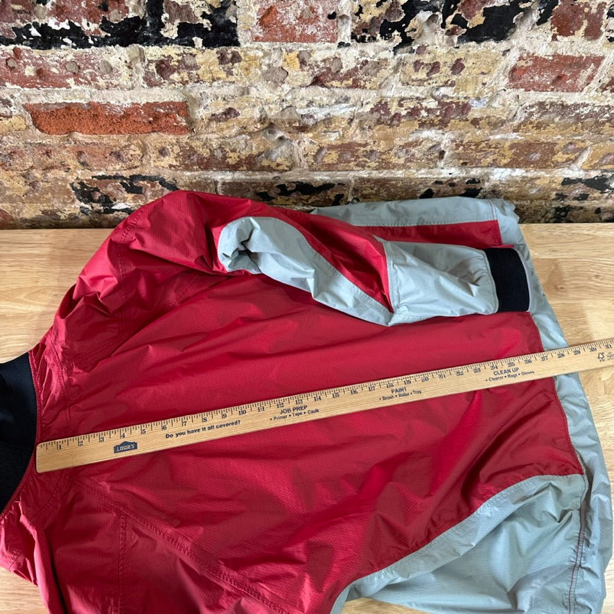 Immersion Research Kayak Splash Jacket Mens XL Red Gray Paddling Anorak