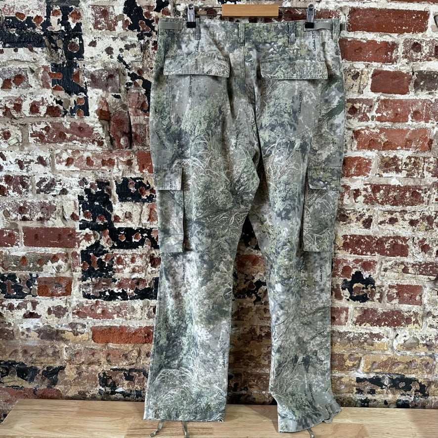 Cabela's Camo Cargo Pants Zonz Hunting Sz 36 Reg Adjustable Outdoor Gear