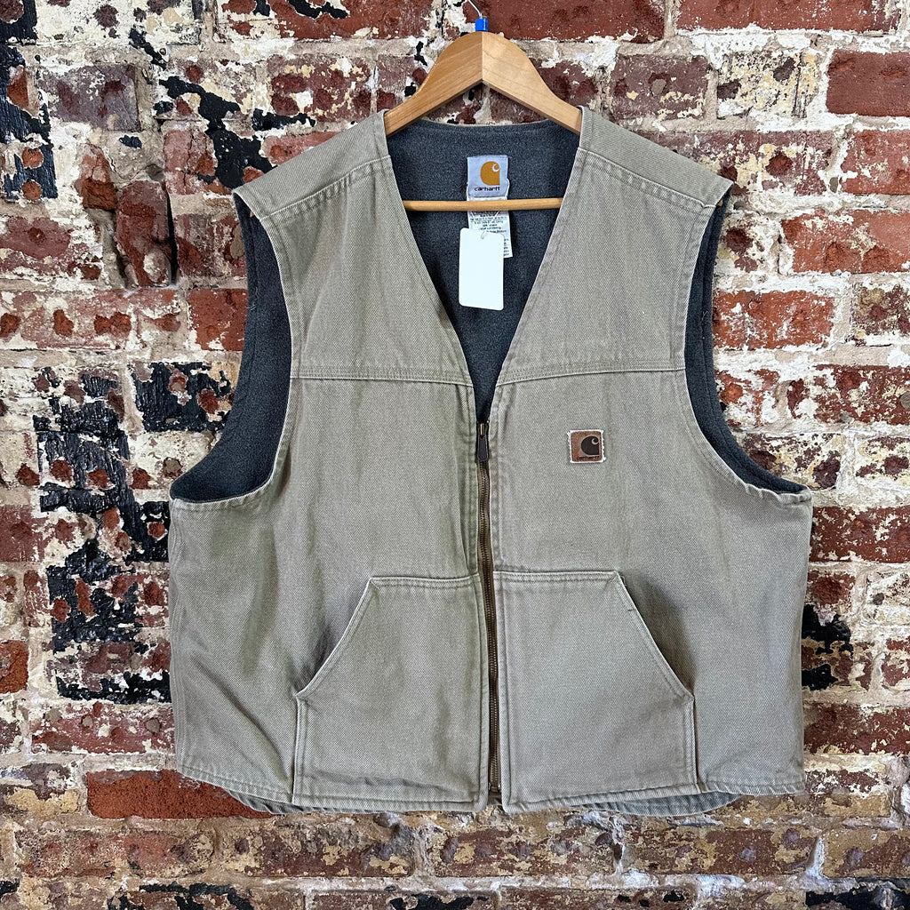 Carhartt Mens 2XL Tan Vest