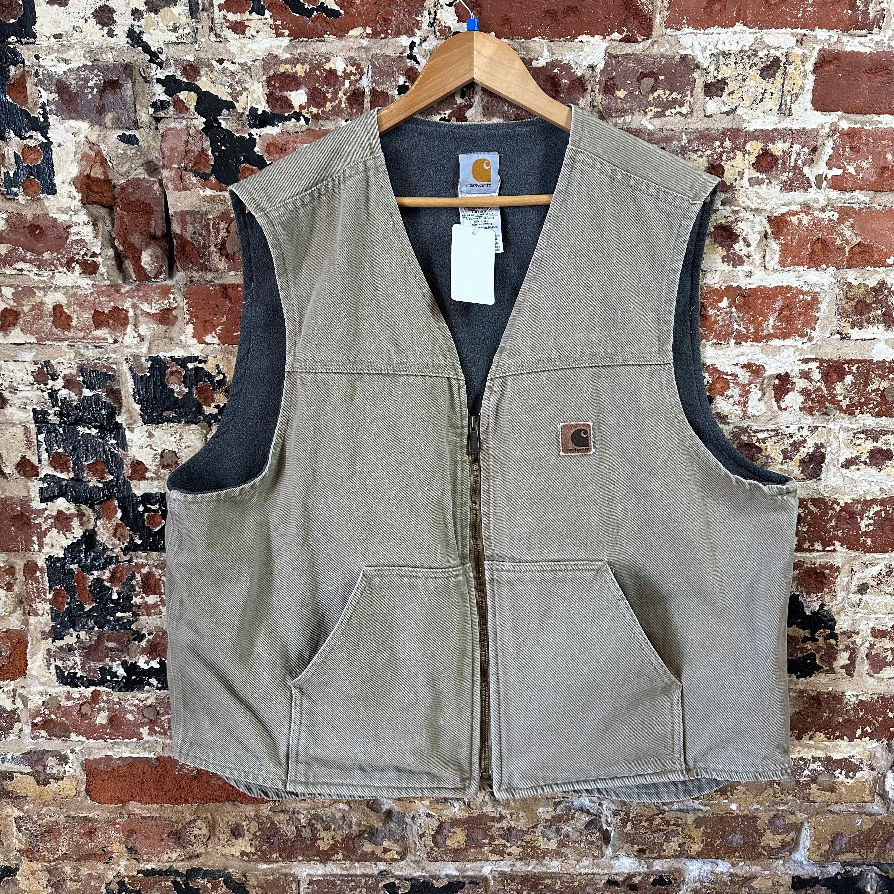 Carhartt Mens 2XL Tan Vest