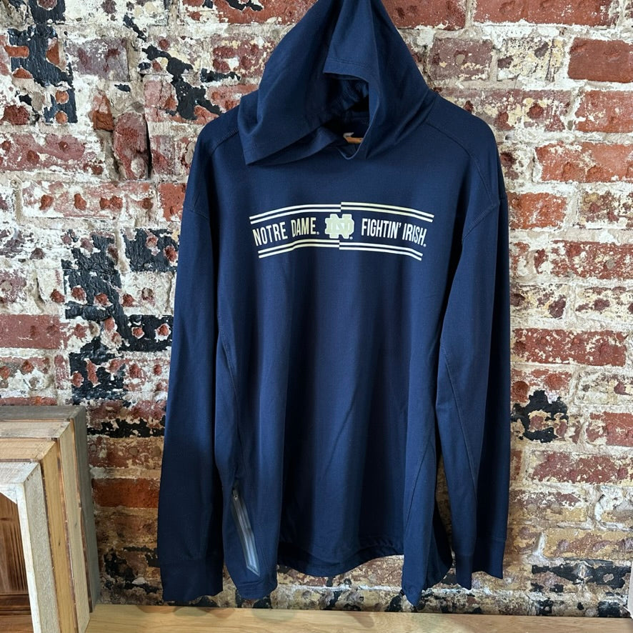 Colosseum Norte Dame Mens XL L/S Hoodie